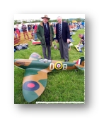 Johnnie Johnson & Sir Alan Smith at the same RC model display